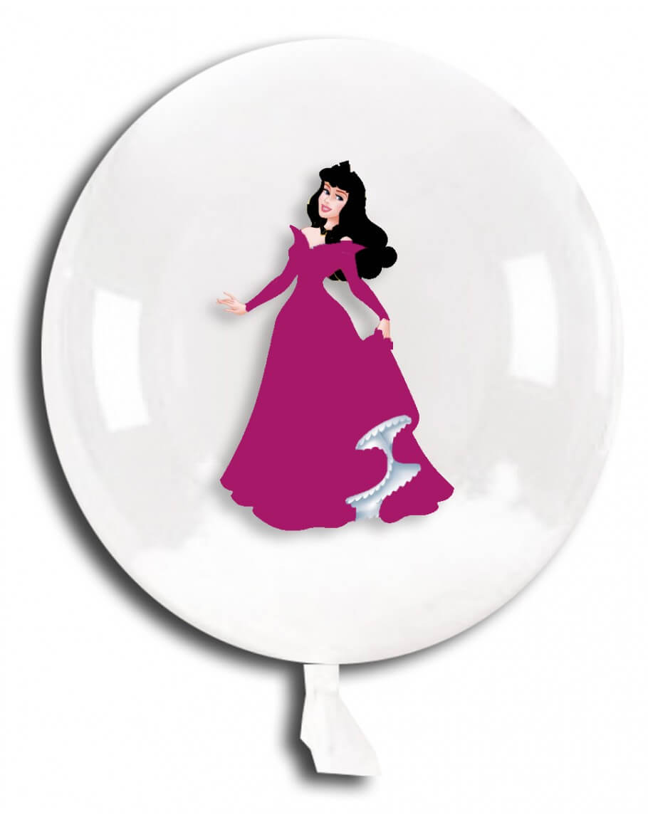 18 inç Prenses Şeffaf Balon
